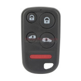 Remote fob case 5 button for Honda Odyssey 2001 2002 2003 2004