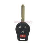 Remote head key shell 4 button NSN14 blade for Nissan VERSA CUBE JUKE ROGUE SENTRA