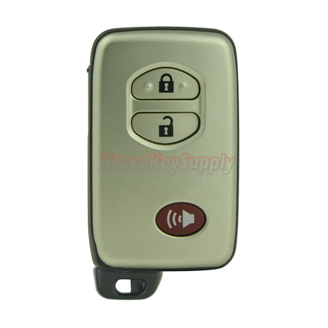Smart key shell 2 button with panic for Toyota Venza 2010