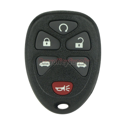 (No battery holder) Remote fob case for GM 6 button FCC KOBGT04A