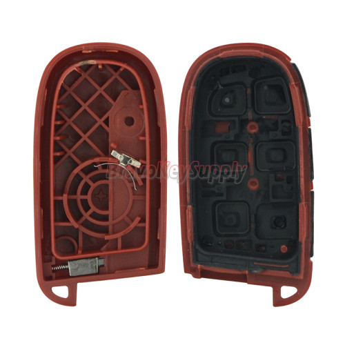 FCC M3N-40821302 Red Smart key case 5 button for Dodge Charger Challenger Chrysler 300