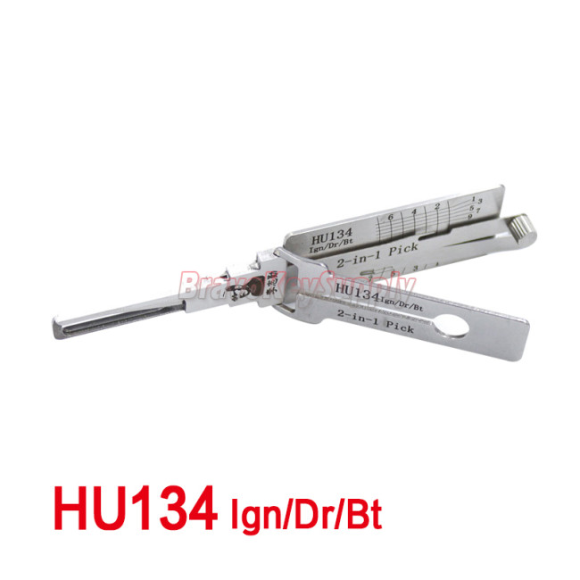 Lishi 2 in 1 Pick HU134 Ign/Dr/Bt