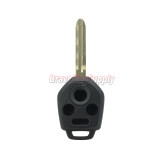 CWTB1G077 remote head key shell 4 button TOY43/B110 blade for Subaru Impreza Forester