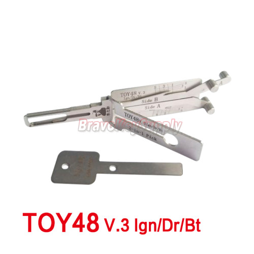 Lishi 2in1 Decoder TOY48 v.3 Ign/Dr/Bt
