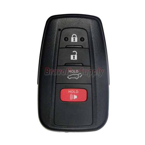 FCC HYQ14FBC Smart key case 4 button for Toyota RAV4 2019 P/N 89904-0R030