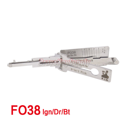 Lishi 2in1 Pick FO38 Ign/ Dr/Bt
