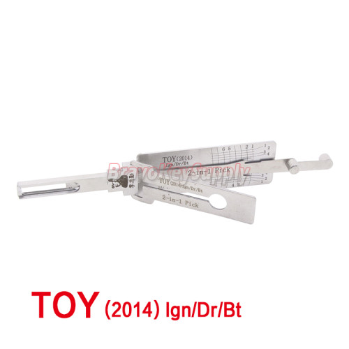 Lishi TOY2014 2-in-1 Auto Lock Pick Decoder for Toyota
