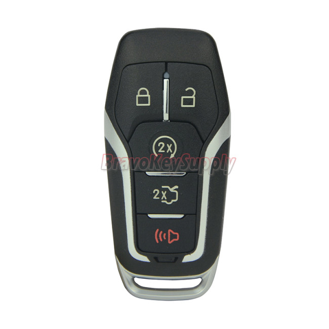 FCC M3N-A2C31243300 smart key case 5 button 164-R7989 for Ford Fusion 2013 2014 2015