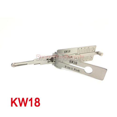 Lishi 2 in 1 Pick KW18