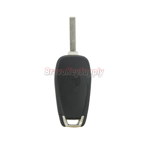 Flip remote key shell 4 button HU100 blade for Chevrolet Cruze Aveo 2014-2017