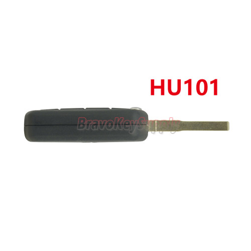 Flip key case HU101 3 button for Land rover LR3 Range Rover Sport
