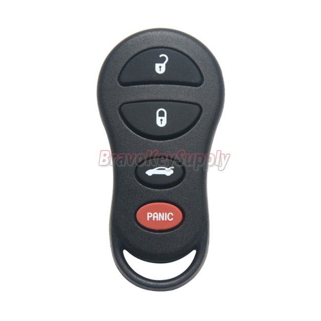 FCC GQ43VT9T Remote fob 4 button 315Mhz for Chrysler Concorde Neon Dodge Intrepid Neon Plymouth Neon 1998-2011 PN 04759008