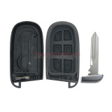 FCC GQ4-54T smart key case 5 button for Jeep Cherokee 2014 2015 2016 2017