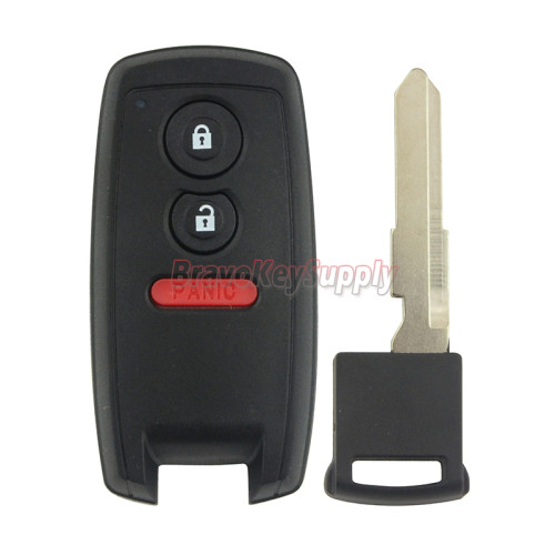 37172-64J00 Smart key case 2 button with panic for KBRTS003 Suzuki GRAND VITARA SX4 2006 2007 2008 2009 2010