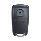 FCC OHT01060512 flip key shell 4 button for Chevrolet Sonic Equinox 2010-2015 20873620
