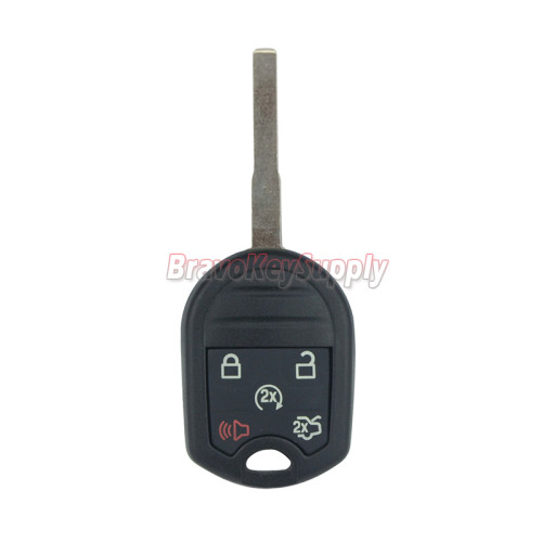 Remote head key shell 5 button HU101 high security blade for Ford Escape Fiesta Transit 2016 2017