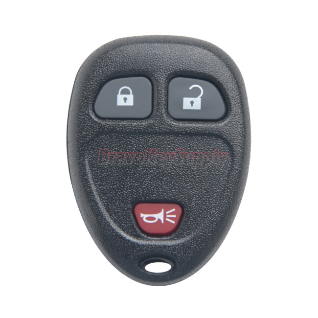 (No battery holder) KOBGT04A remote fob case 15913420 for GM 3 button