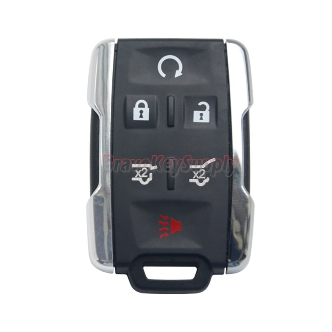 FCC M3N-32337100 remote fob key case 6 button for Chevrolet Tahoe Suburban GMC Yukon 2015-2020 PN 13577766