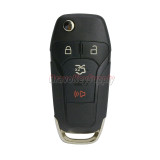 FCC N5F-A08TAA flip key shell 4 button for Ford Fusion 2013 2014 2015 2016