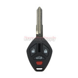 Remote key shell 3+1 button MIT8 for Mitsubishi