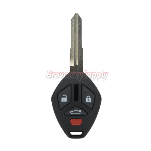 Remote key shell 3+1 button MIT8 for Mitsubishi