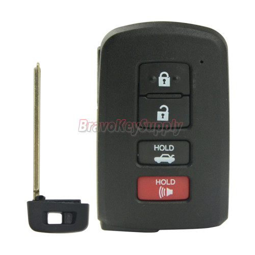 FCC HYQ14FBA Smart key case 4 button for Toyota Camry Avalon P/N 89904-06140