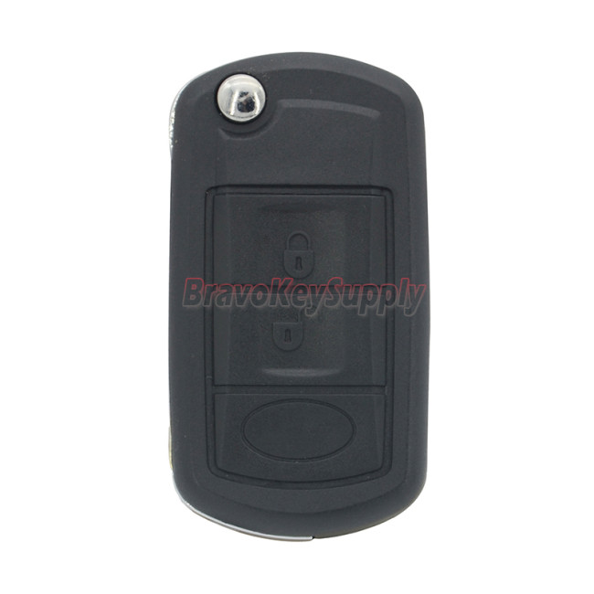 Flip key shell HU92 blade 3 button for Landrover LR3 LR4 Range rover