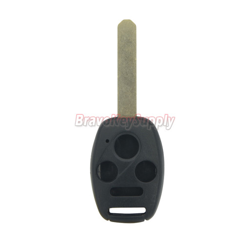 (with chip space) Remote key shell 3 button+panic for Honda Accord 2003-2012 FCC KR55WK49308