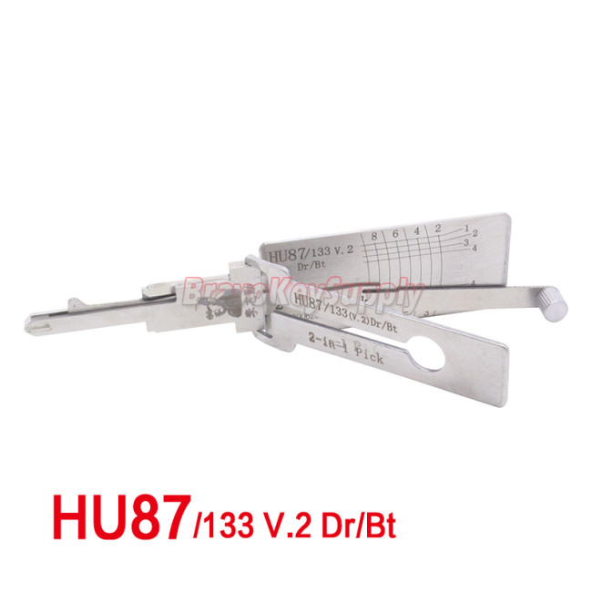 Lishi 2in1 Pick HU87/133 V.2 Dr/Bt