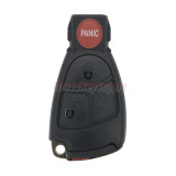 IYZ3312 Smart key shell 3 button+panic with battery holder for Mercedes benz C320 C350 CL500 CLK500 E320 E350 G500 ML500 S350 SLK350 2000-2006