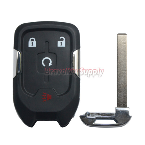 FCC HYQ1EA Smart key case 4 button for Chevrolet GMC Acadia