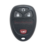 (No battery holder) FCC KOBGT04A Remote fob case 4 button for GM Saturn Relay Pontiac Montana Buick Terraza