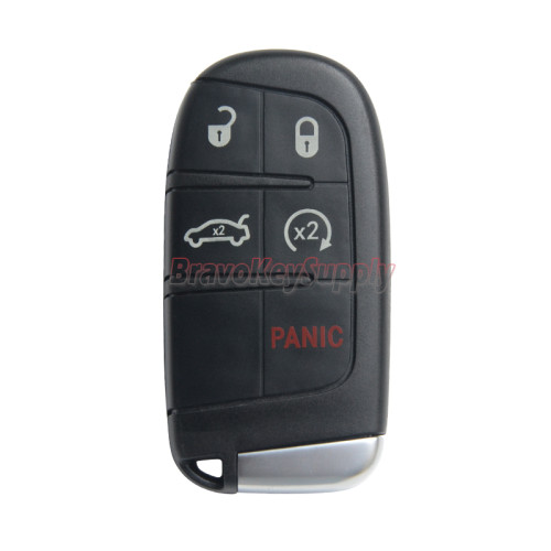FCC M3N-40821302 Smart key case 5 button for Dodge Charger Challenger Chrysler 300 68066350AE