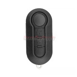 Flip key shell 2 button SIP22 Blade for Fiat 500 500L Ducato Doblo Boxer 2010-2018
