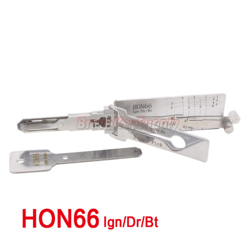 Lishi 2in1 Decoder HON66 Ign/Dr/Bt