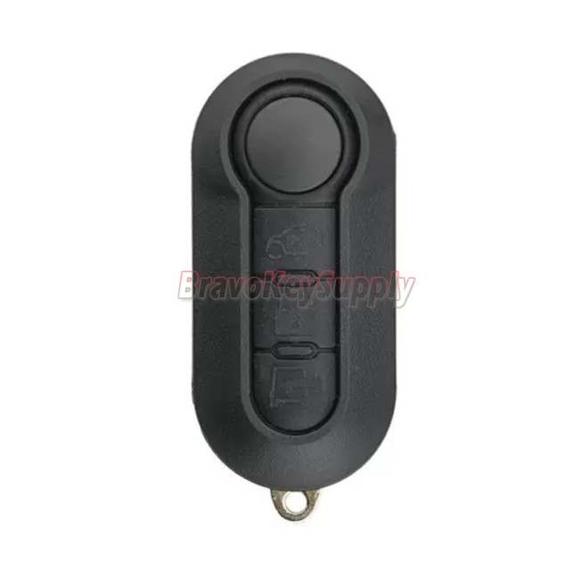 Flip key shell 3 button SIP22 Blade for Fiat 500 Punto Ducato Stilo Panda Folding Car Key Shell