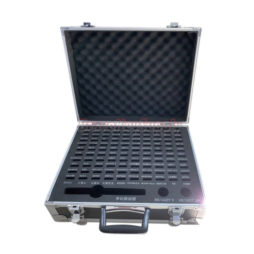 Lishi tool box including 102 pieces of lishi tools and Lishi key cutter for free