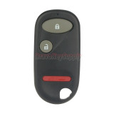 Remote key fob case 2 button with panic for Honda Civic 1996 - 2000