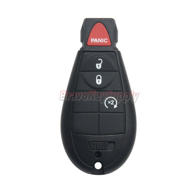 FCC GQ4-53T fobik key shell 4 button for Dodge RAM 2013 2014 2015 Jeep Cherokee 2014 2015