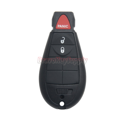 FCC GQ4-53T fobik key shell 3 button for Dodge RAM 2013 2014 2015 Jeep Cherokee 2014 2015