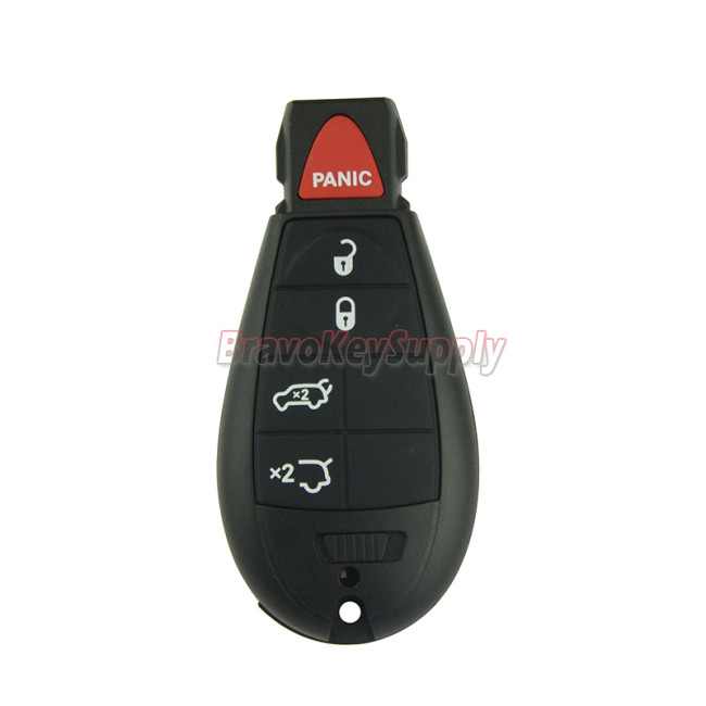 PN 68051665 prox remote IYZ-C01C fobik key 5 button 433Mhz for Jeep Grand Cherokee Dodge Durango