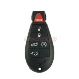 PN 68051666 prox IYZ-C01C Fobik key remote 433Mhz 6 button for Jeep Grand Cherokee 2009-2013