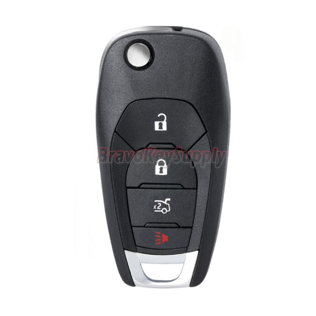 FCC LXP-T004 flip remote key 4 button 433mhz for Chevrolet Cruze 2016-2019 PN 13514135 13513842 13514111