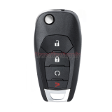 FCC LXP-T004 flip remote key 4 button 433mhz for Chevrolet Trailblazer Cruze PN 13530746 13522792 13522770