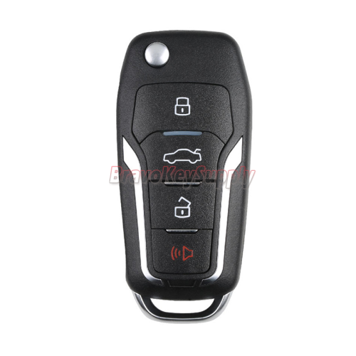 Xhorse XKFO01EN Wire Universal Remote For Ford type 4 Button for Xhorse VVDI Key Tool