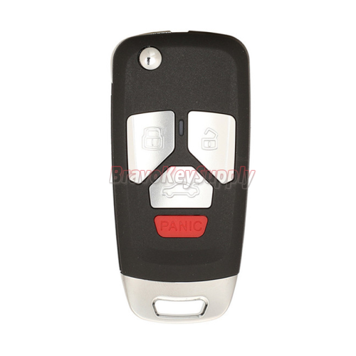 Xhorse XNAU02EN Wireless Universal Remote For Audi Style 4 Button for Xhorse VVDI Key Tool