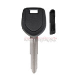 Transponder key shell no chip MIT3/MIT11/MIT17 for Mitsubishi Lancer Outlander with wedge