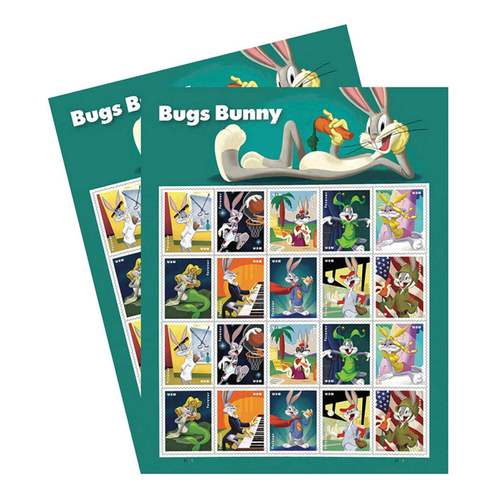 Bugs Bunny 2020 - 5 Sheets / 100 Pcs