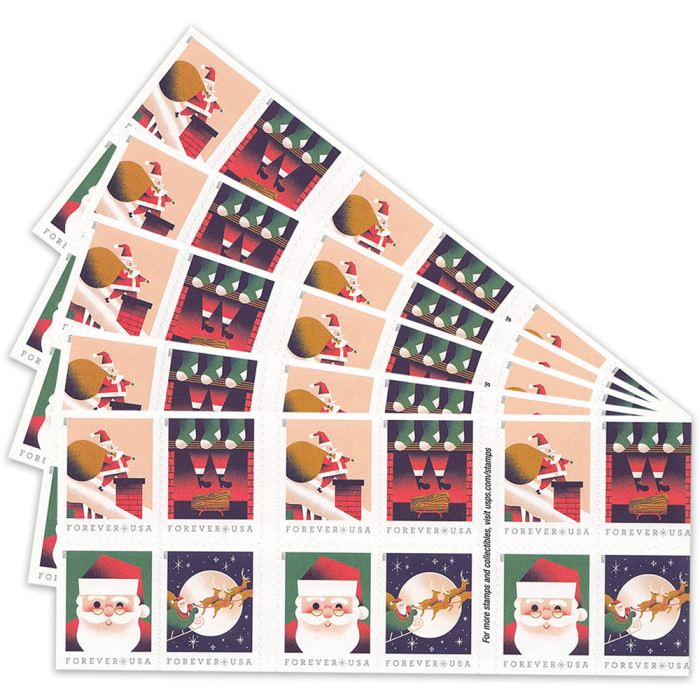 A Visit from St Nick 2021 Christmas - 5 Booklets / 100 Pcs