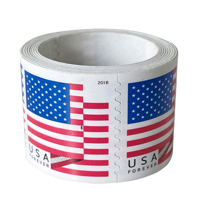 U.S. Flag 2018 First Class Roll 100Pcs/Coil